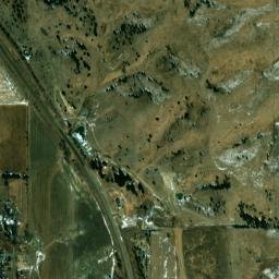 U.S. 183 Ansley NE 68814 America High Resolution Satellite Map