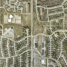 Douglas County map(satellite map)