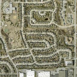 3909-3987 N 132nd St Omaha NE High Resolution Satellite Map