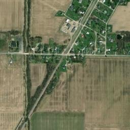 Milton Center Ohio High Resolution Satellite Map