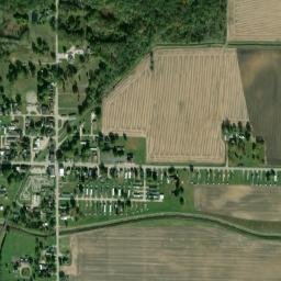 Rudolph Ohio High Resolution Satellite Map