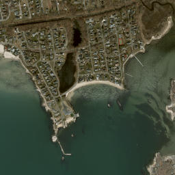 Giants Neck Connecticut High Resolution Satellite Map