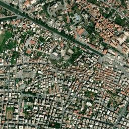 Terracina map(satellite map)
