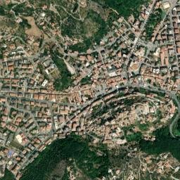 Itri map(satellite map)