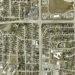 Elkhorn map(satellite map)