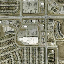 17158 Spaulding St Omaha Nebraska High Resolution Satellite Map