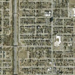 2482 Evans St Omaha Nebraska High Resolution Satellite Map
