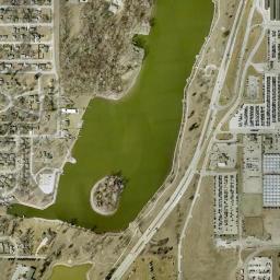 3092-3398 Abbott Drive, Omaha, NE High Resolution Satellite Map
