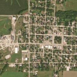 299 5th Street Fontanelle IA 50846 High Resolution Satellite Map