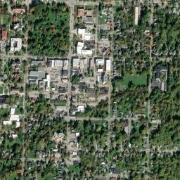 Oberlin map(satellite map)