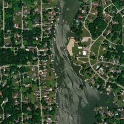 Lake Latonka map(satellite map)