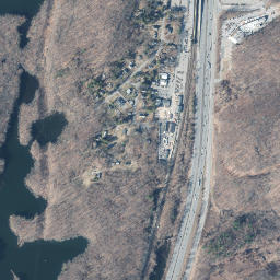 Goldens Bridge map(satellite map)
