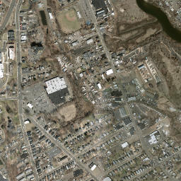 New Halville Connecticut High Resolution Satellite Map