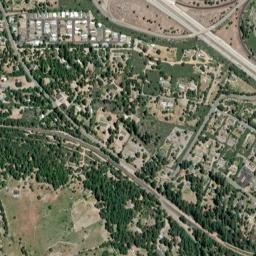 Azalea California High Resolution Satellite Map