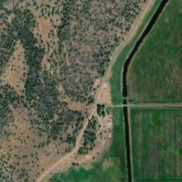 Christensen California High Resolution Satellite Map