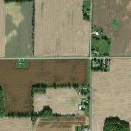 Six Points Ohio High Resolution Satellite Map