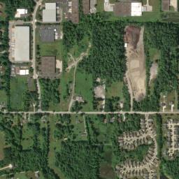 Satellite view of The County Club of Hudson
