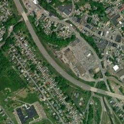 Luzerne map(satellite map)