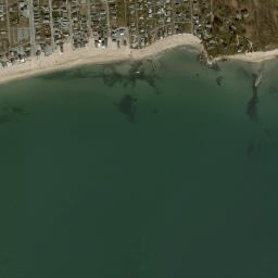 Miami Shores Connecticut High Resolution Satellite Map