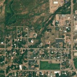 324 WY-414 Mountain View WY High Resolution Satellite Map