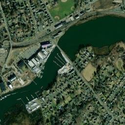 Branford Center map(satellite map)