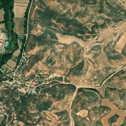 Santa María de Huerta map(satellite map)