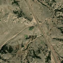 U.S. 26 Scenic Blue Creek NE America High Resolution Satellite Map