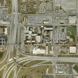 N 30th St & US-75 Omaha NE 68131 High Resolution Satellite Map