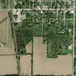 Risingsun Ohio High Resolution Satellite Map