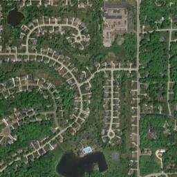 Western Reserve Estates Ohio High Resolution Satellite Map