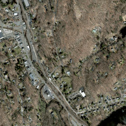 Branchville Connecticut High Resolution Satellite Map