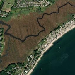 Clinton Beach Connecticut High Resolution Satellite Map