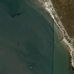 Plum Bank Beach Connecticut High Resolution Satellite Map