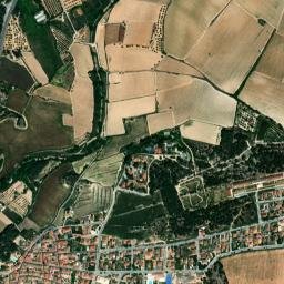 Santa Oliva map(satellite map)