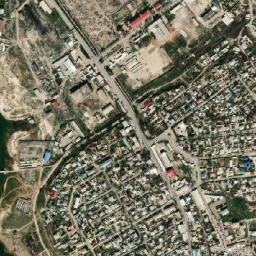 Chardara map(satellite map)