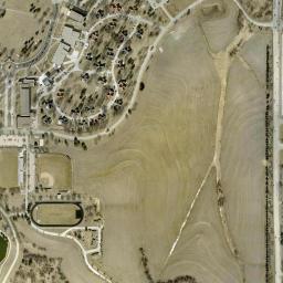 Heroes Blvd Boys Town Nebraska High Resolution Satellite Map