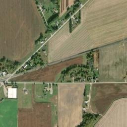 Oil Station Ohio High Resolution Satellite Map