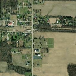 Collins Ohio High Resolution Satellite Map