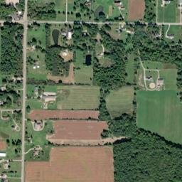 Kingsleys Corners Ohio High Resolution Satellite Map