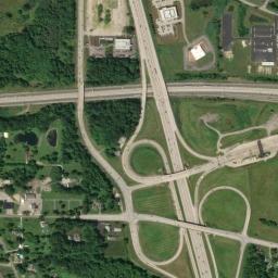 Satellite view of Lake Forest Country Club