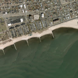 Savin Rock Connecticut High Resolution Satellite Map