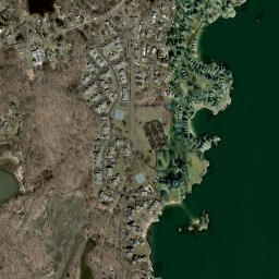 Double Beach Connecticut High Resolution Satellite Map