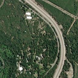 Shasta Springs California High Resolution Satellite Map