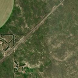 Blue Star Memorial Highway, North Platte, NE High Resolution Satellite Map