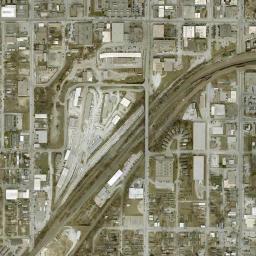 1401 South 16th Street, Omaha, NE 68108 High Resolution Satellite Map