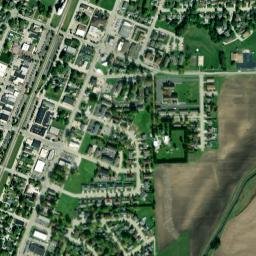 Manteno map(satellite map)