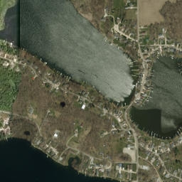 Tri-Lakes map(satellite map)