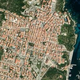 Santa Teresa Gallura map(satellite map)