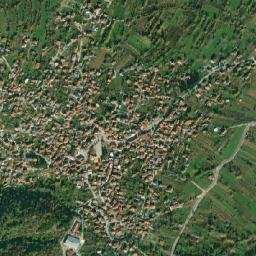Vevčani map(satellite map)