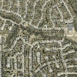 2120-2198 South 163rd Circle Omaha NE High Resolution Satellite Map